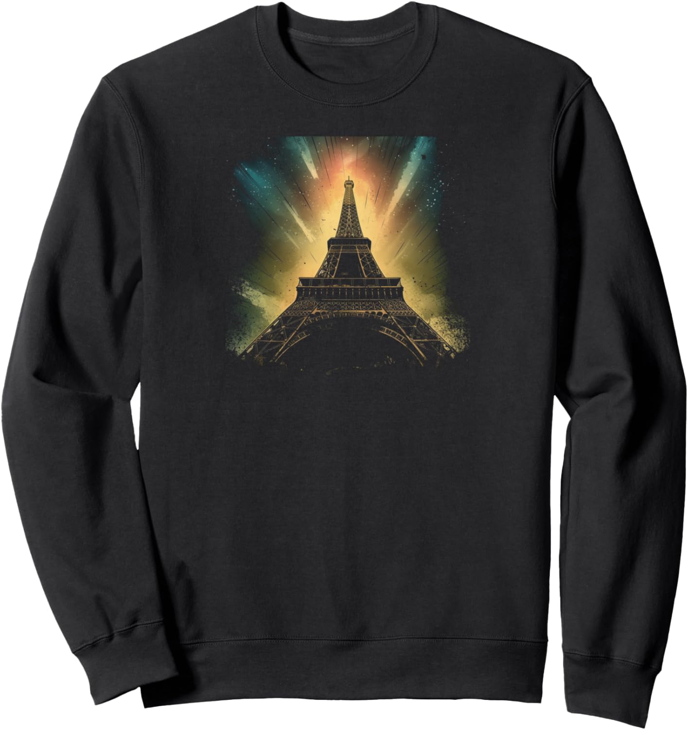 

Толстовка с надписью «Я люблю Париж. Эйфелева башня, Франция» In Love With Paris, черный