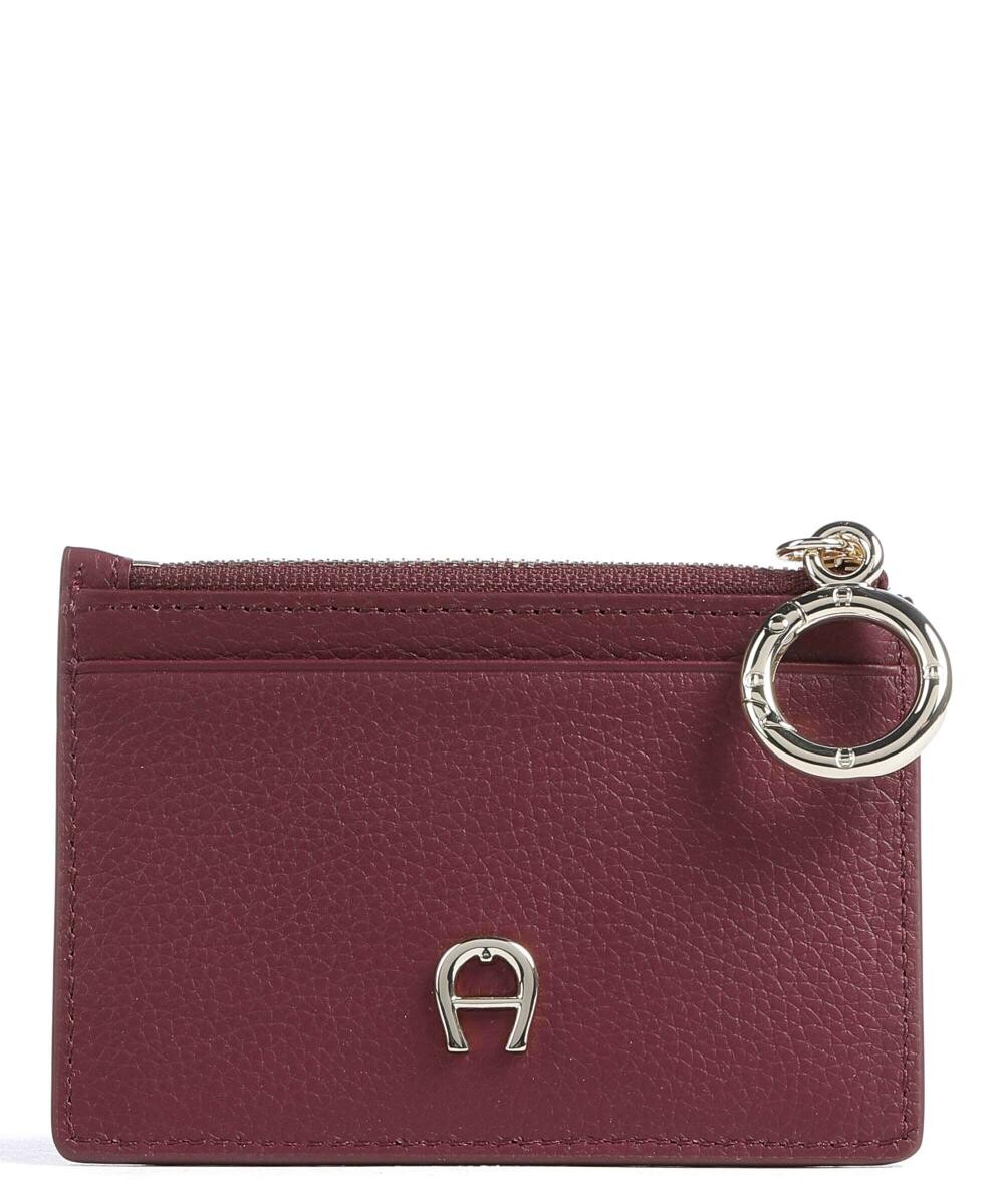 

Кошелек Zita из зернистой яловой кожи Aigner, красный