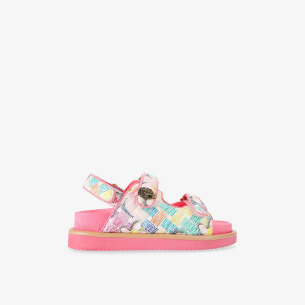 Сандалии Kurt Geiger London Orson из холста, розовый