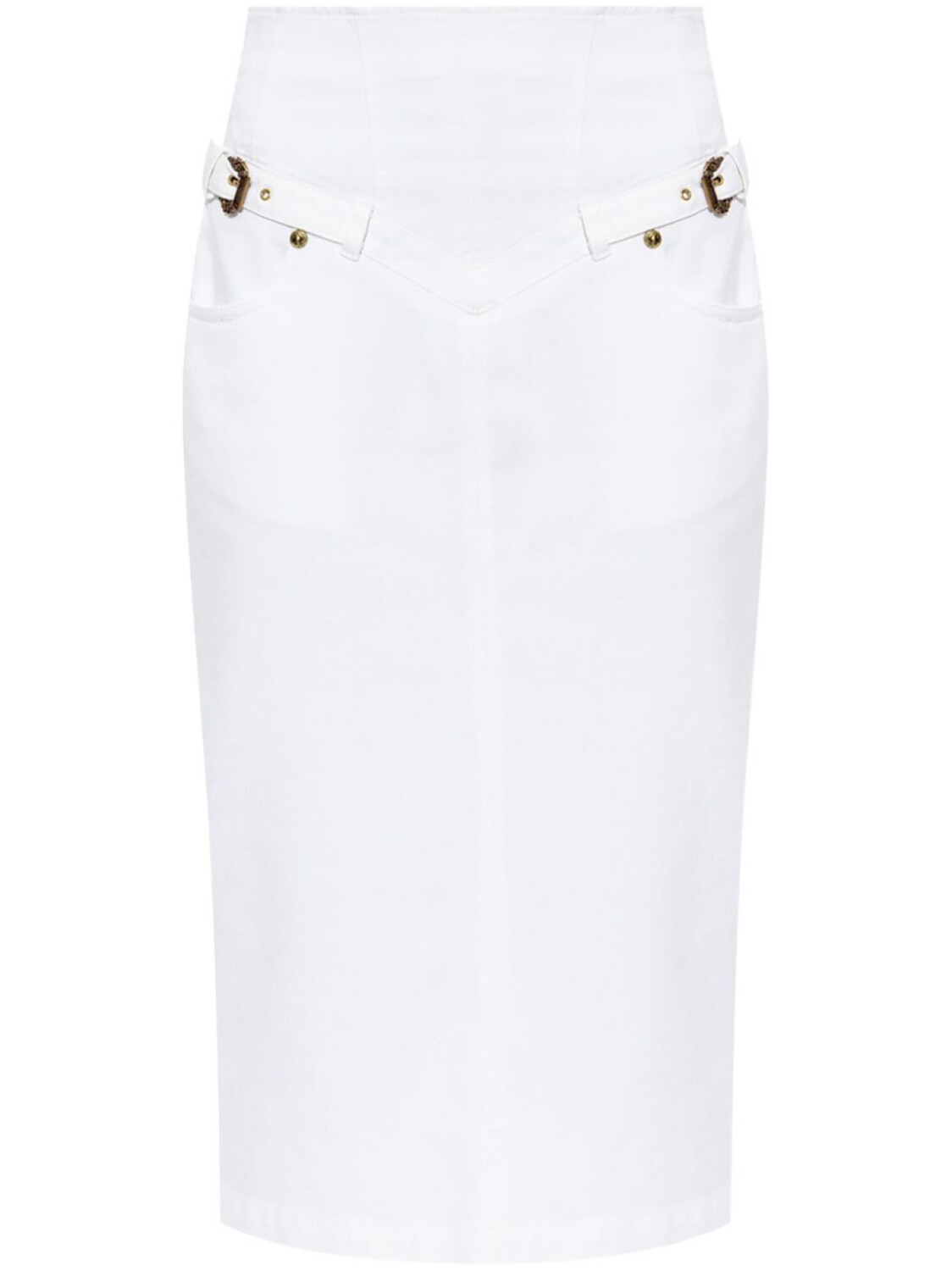 

Versace Jeans Couture юбка миди, белый