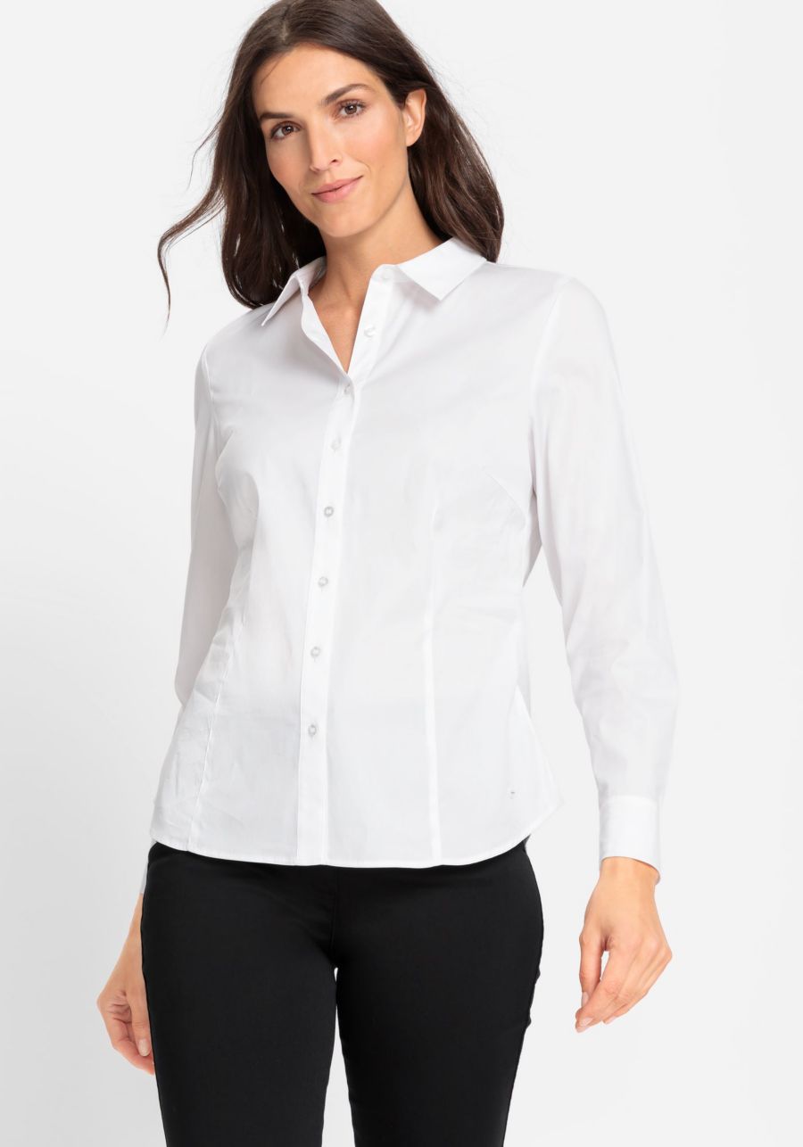 

Классическая женская рубашка на пуговицах Olsen, Black