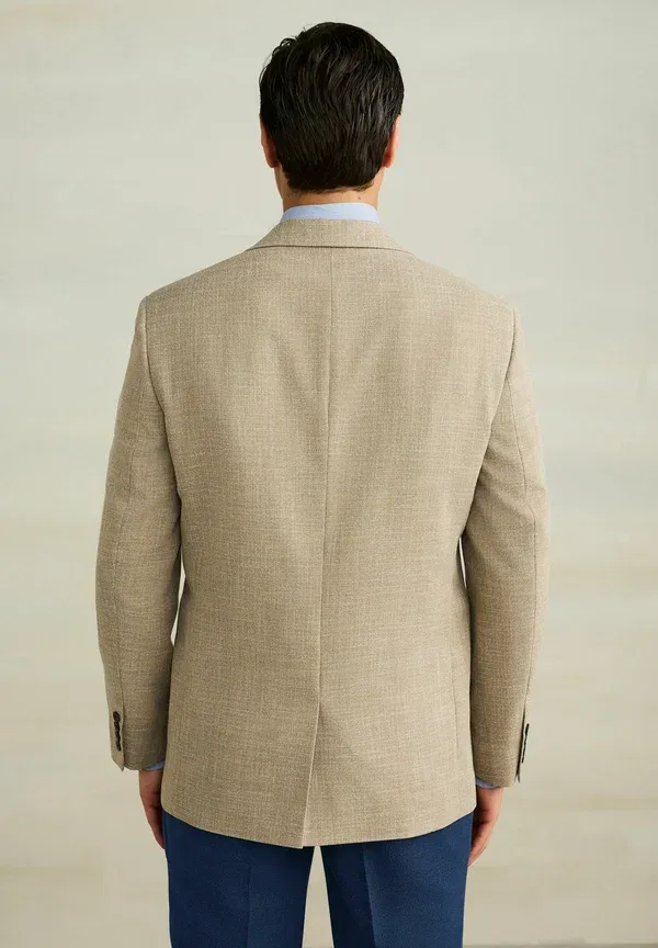 Пиджак Regular fit smart textured blazer Next, камень