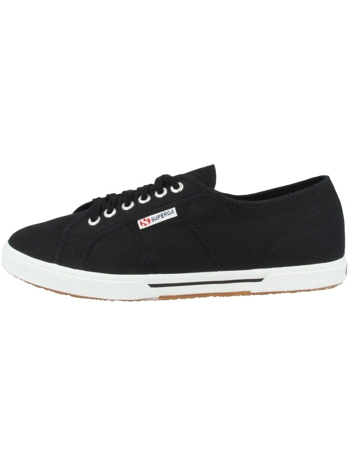 

Кроссовки на шнуровке Superga, черный