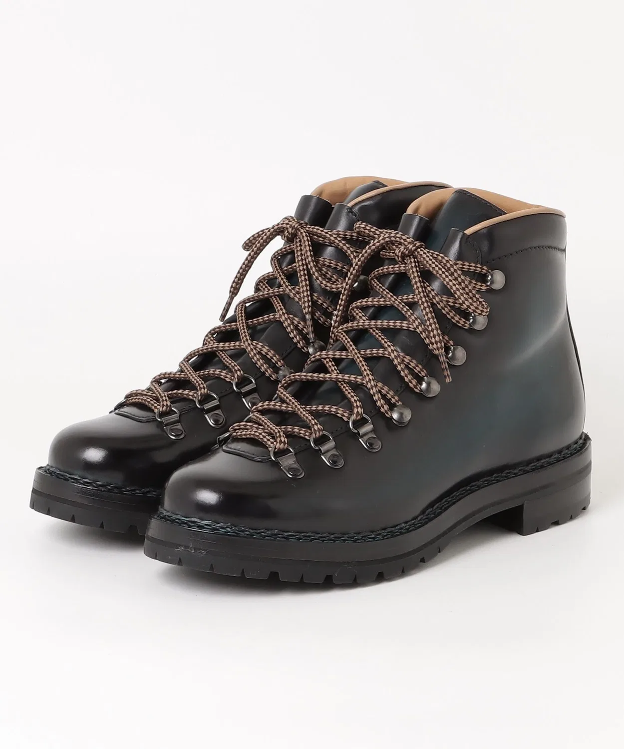 Треккинговые ботинки Marmolada Colorata Nero из телячьей кожи, синий