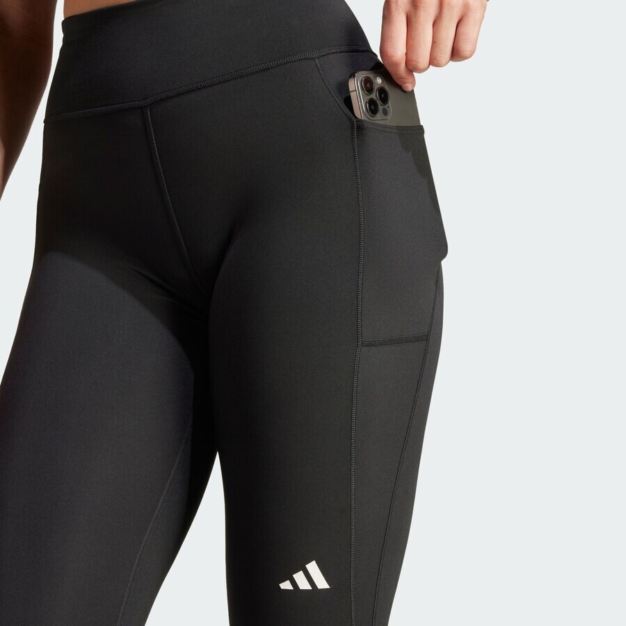 Длинные брюки ADIDAS PERFORMANCE Skinny Workout Pants Own The Run, черный — фото 3