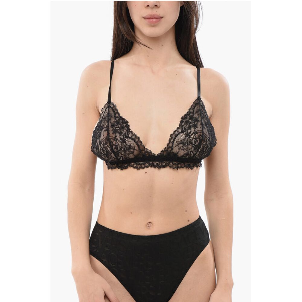 

Кружевной бюстгальтер без косточек Dolce & Gabbana, Black