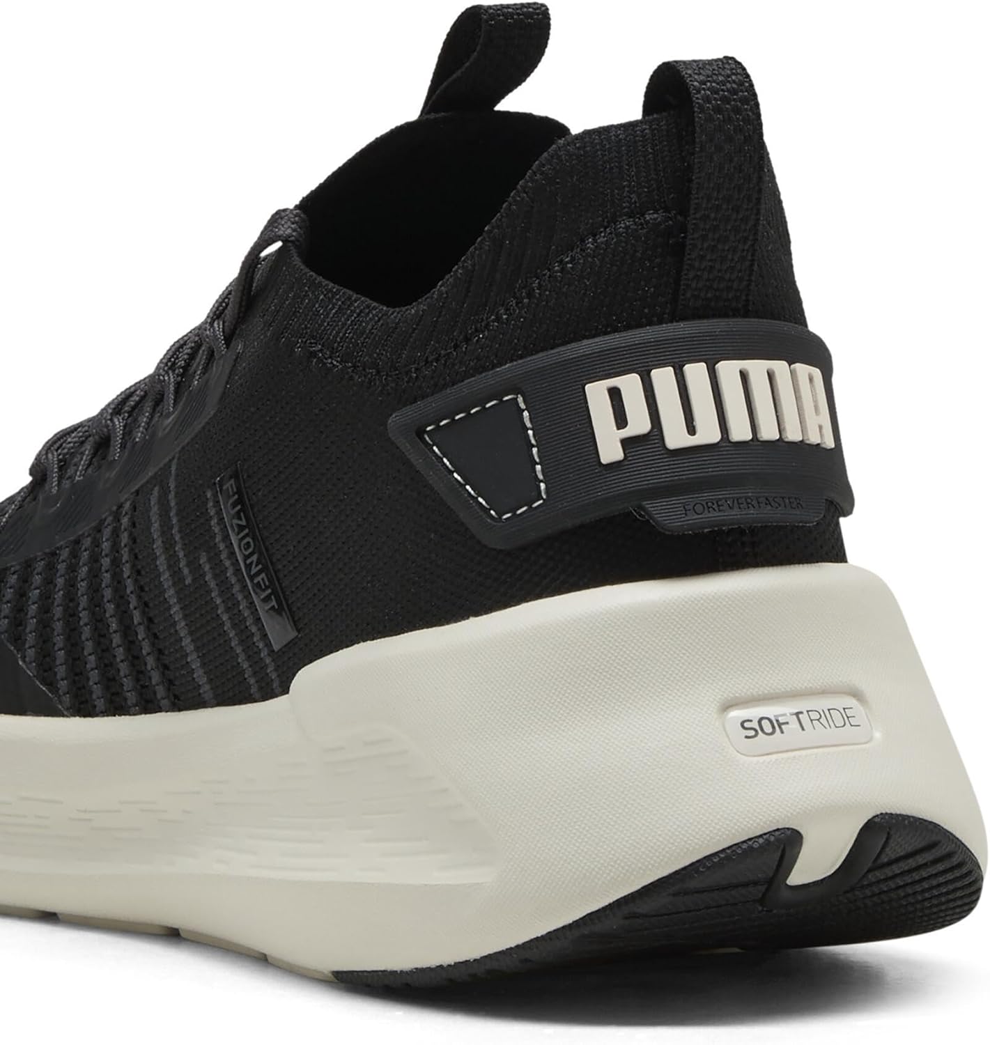 Мужские беговые кроссовки Puma Softride Symmetry Fuzion, черный/серый — фото 2