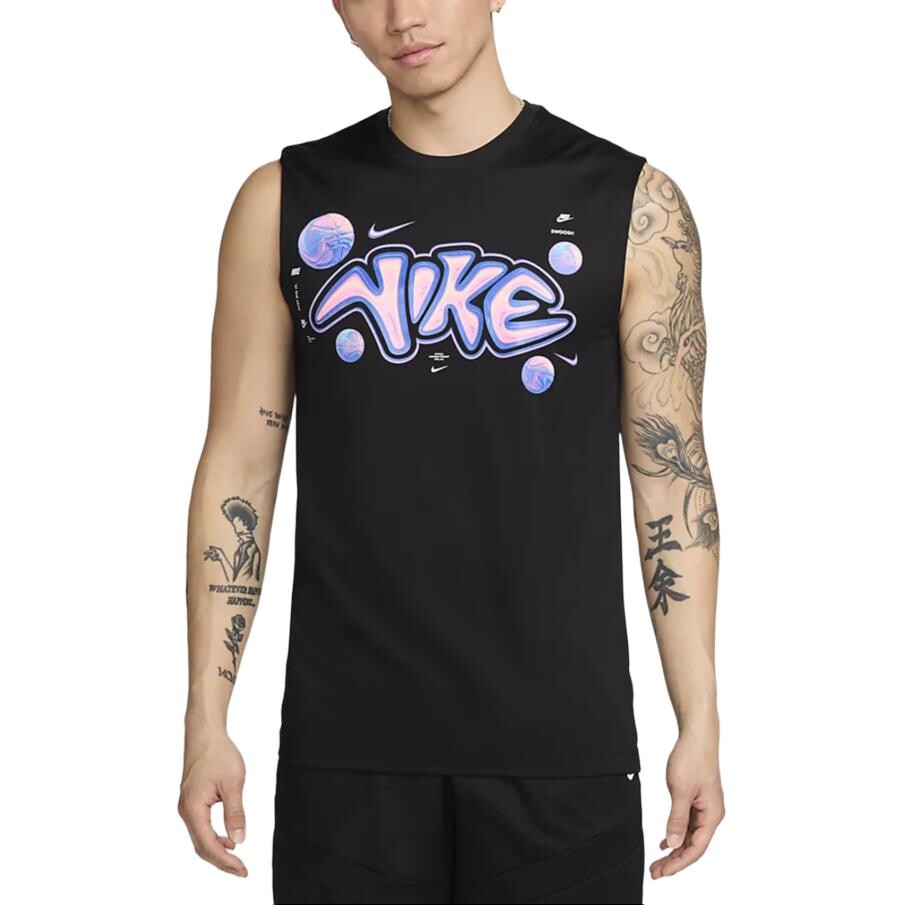 

Футболка мужская черная Nike, черный