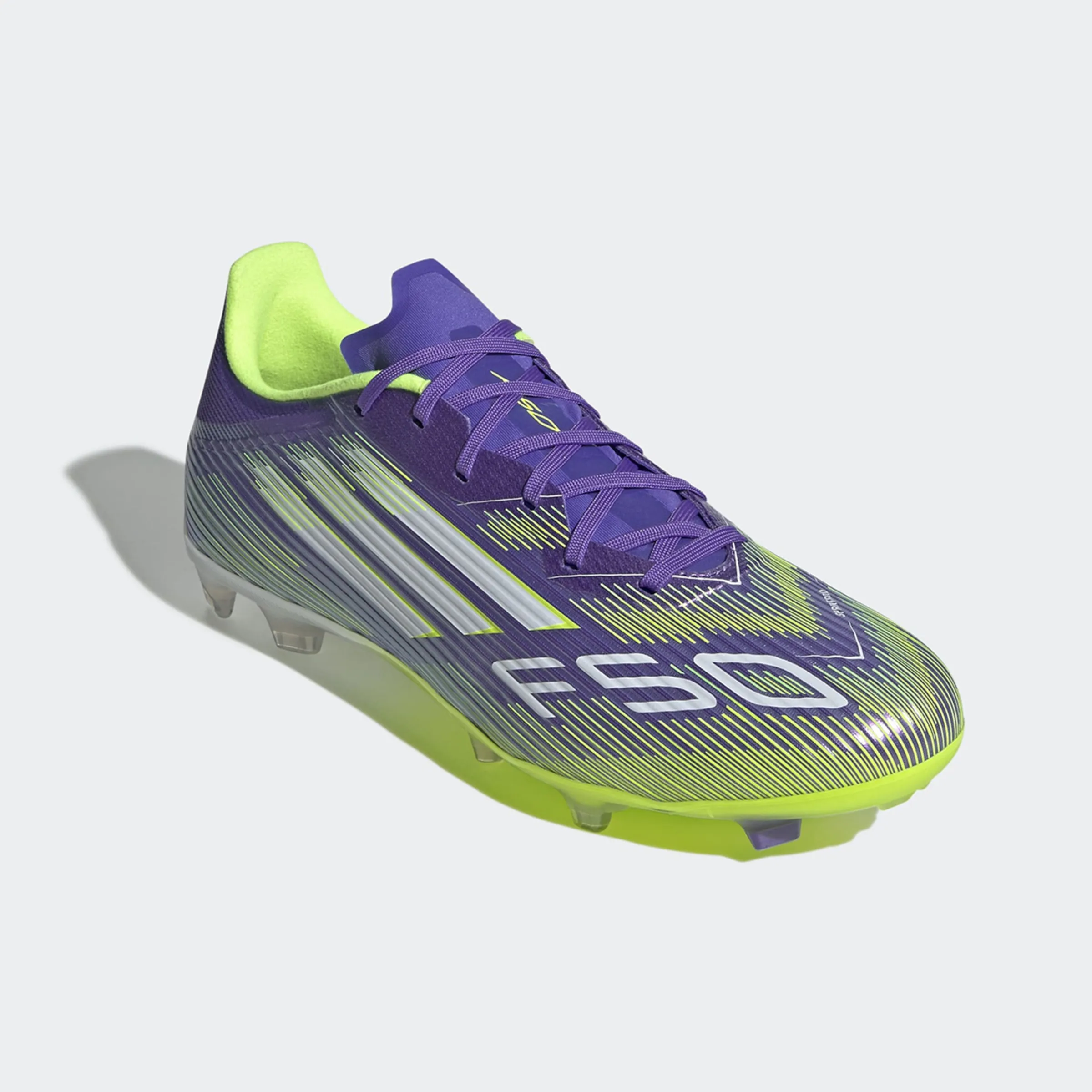 Футбольные бутсы для взрослых F50 League FG/MG Adidas, фиолетовый — фото 2