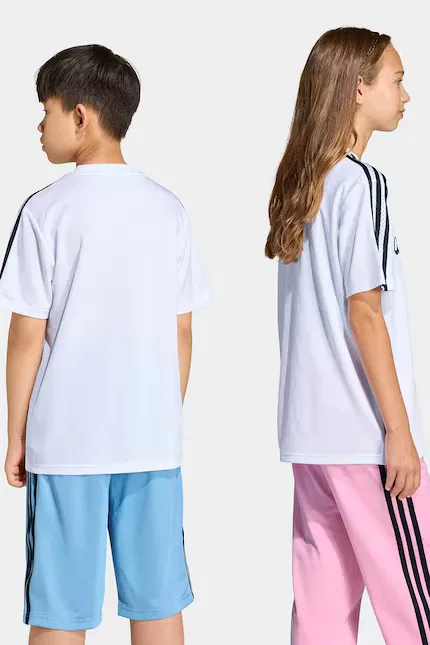 Футболка с принтом Minecraft Adidas Originals, белый — фото 3