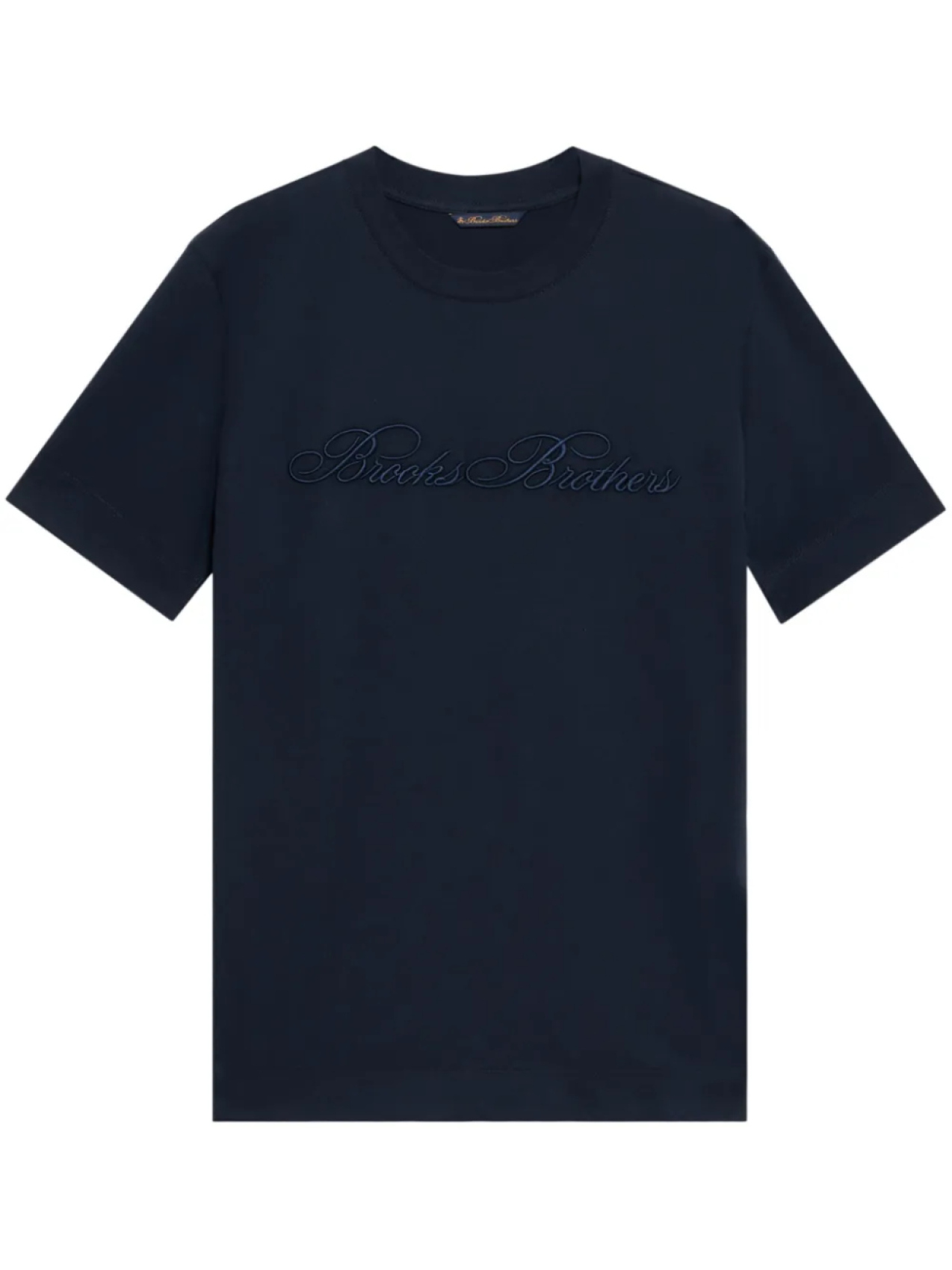 

Brooks Brothers футболка с вышитым логотипом, синий