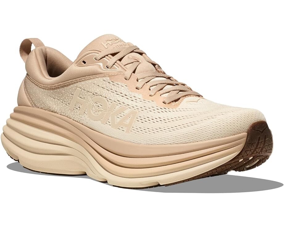 

Кроссовки Hoka Bondi 8, цвет Shifting Sand/Vanilla