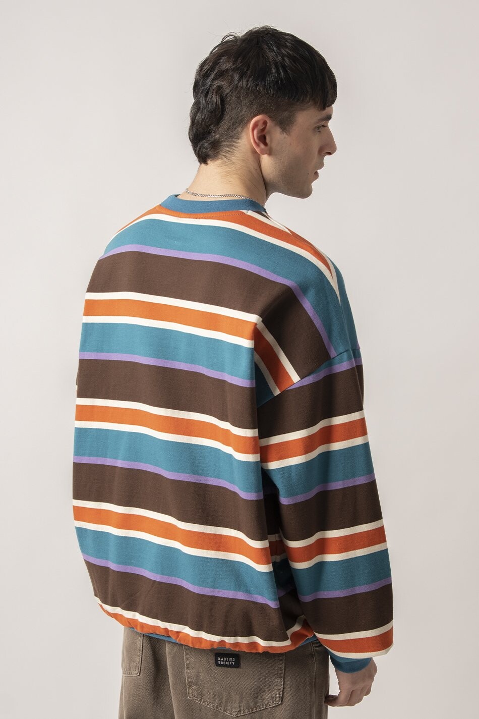 

Толстовка CREW EDEN UNISEX Kaotiko, черный
