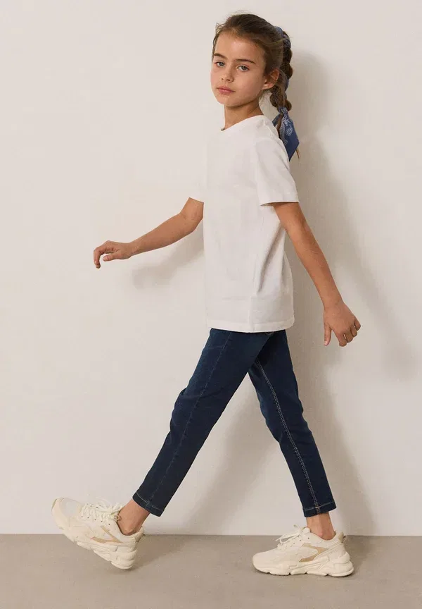 Джинсы slim fit Next, темно-синий — фото 3