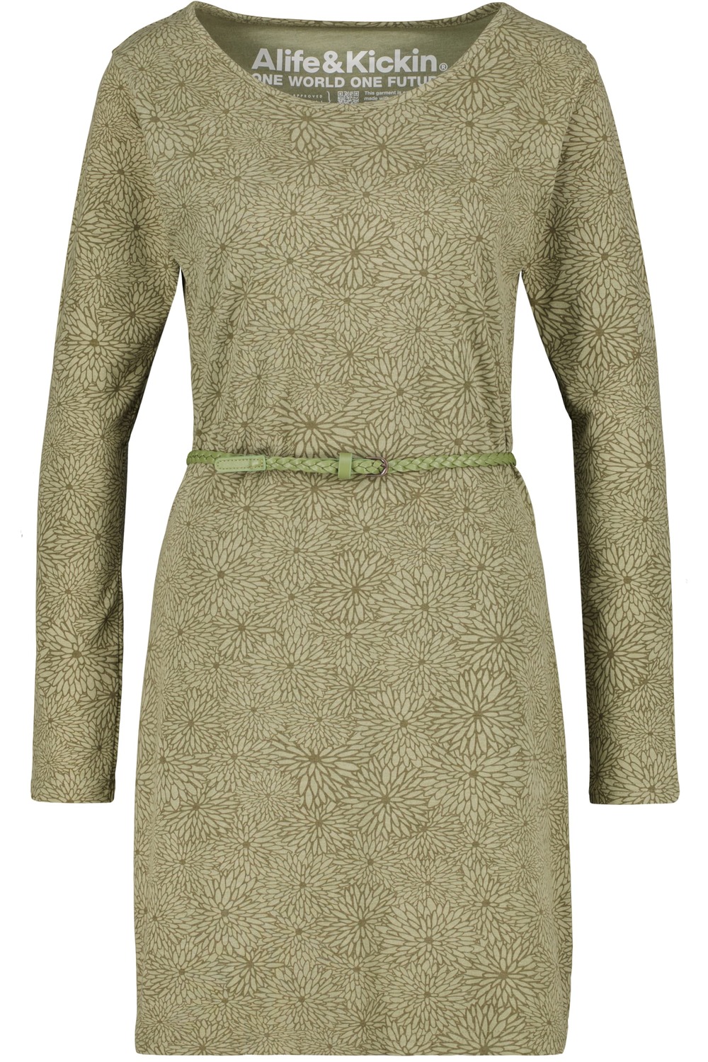 

Alife & kickin Платье 'EllinAK' в зеленом, светло-зеленом цвете