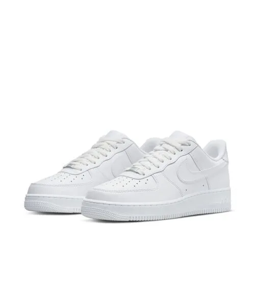 Кроссовки Nike AIR FORCE 1 '07 белые — фото 3