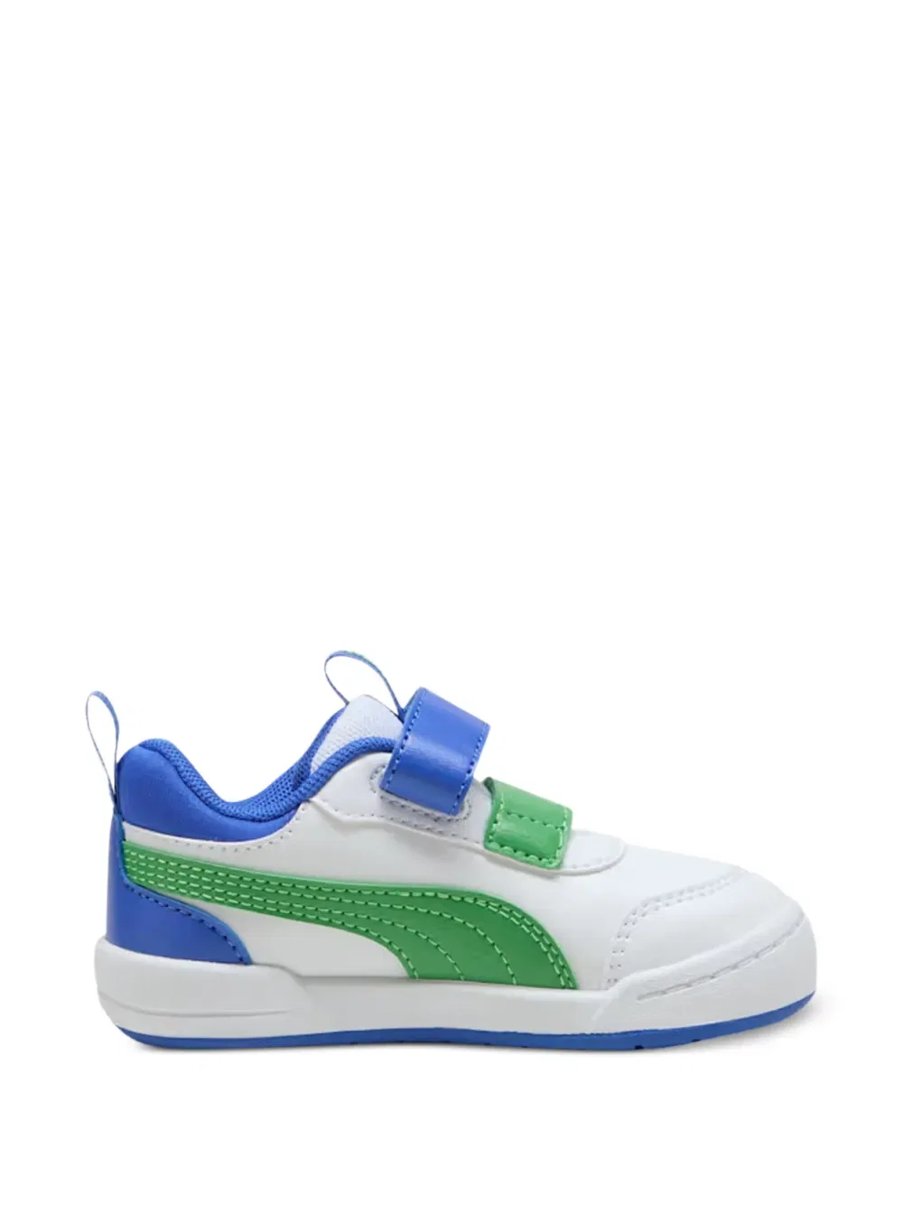Кроссовки с аппликацией в виде животных на ремешках Puma Kids, белый — фото 2