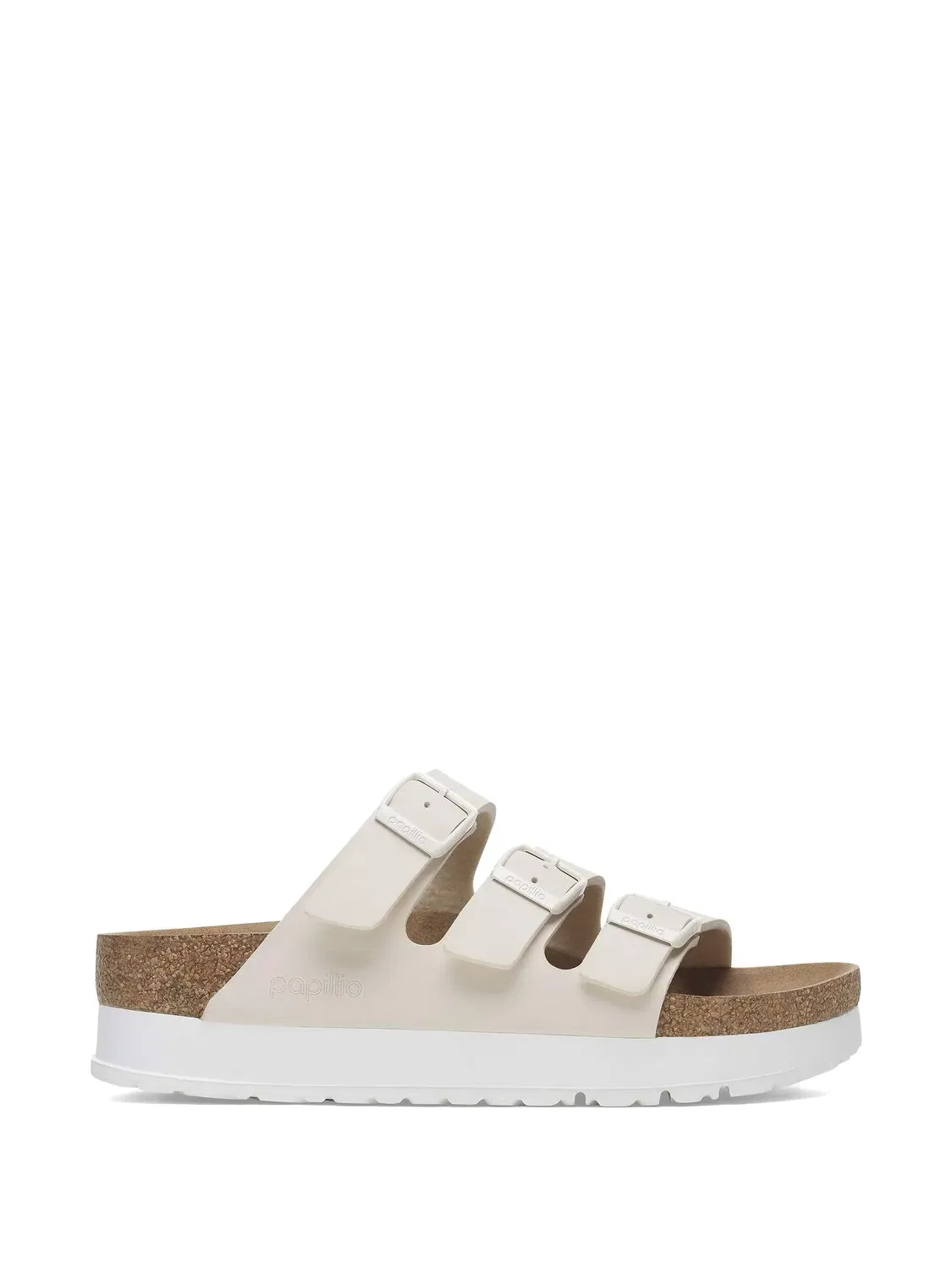 Сандалии Florida на платформе Birkenstock, белый