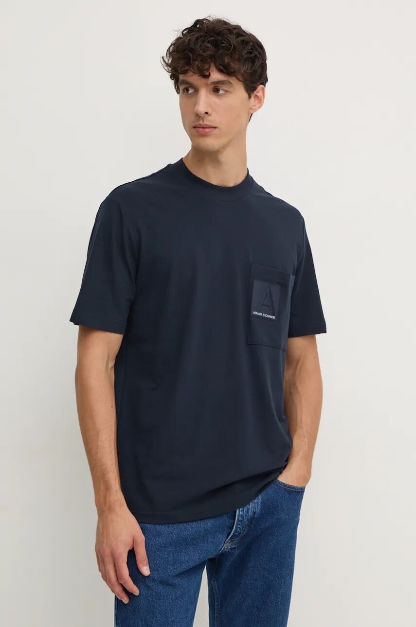 

Футболка Armani Exchange, темно-синий