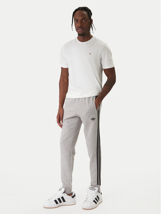 Спортивные брюки slim fit 3-Stripes KE2428 Adidas, серый — фото 2