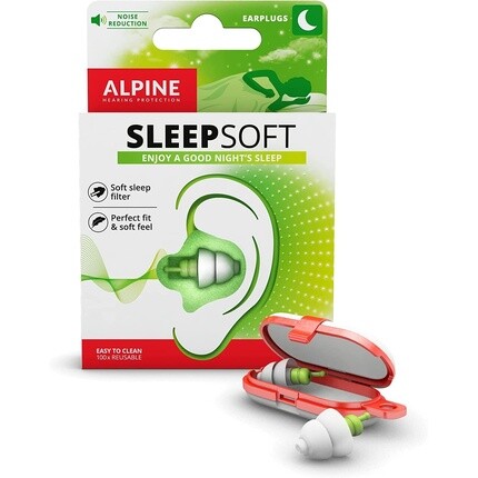 

Беруши SleepSoft Sleeping Ultra Soft Filter для спящих на боку Alpine