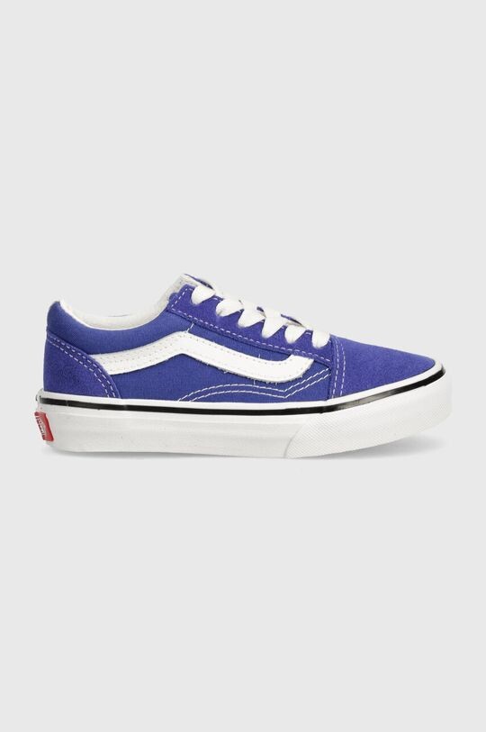 Детские кроссовки Old Skool Vans, синий — фото 2