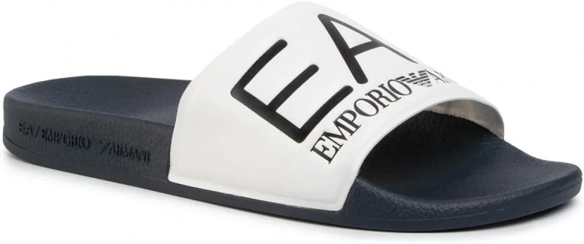 Мужские шлепанцы Emporio Armani Xcp001, White