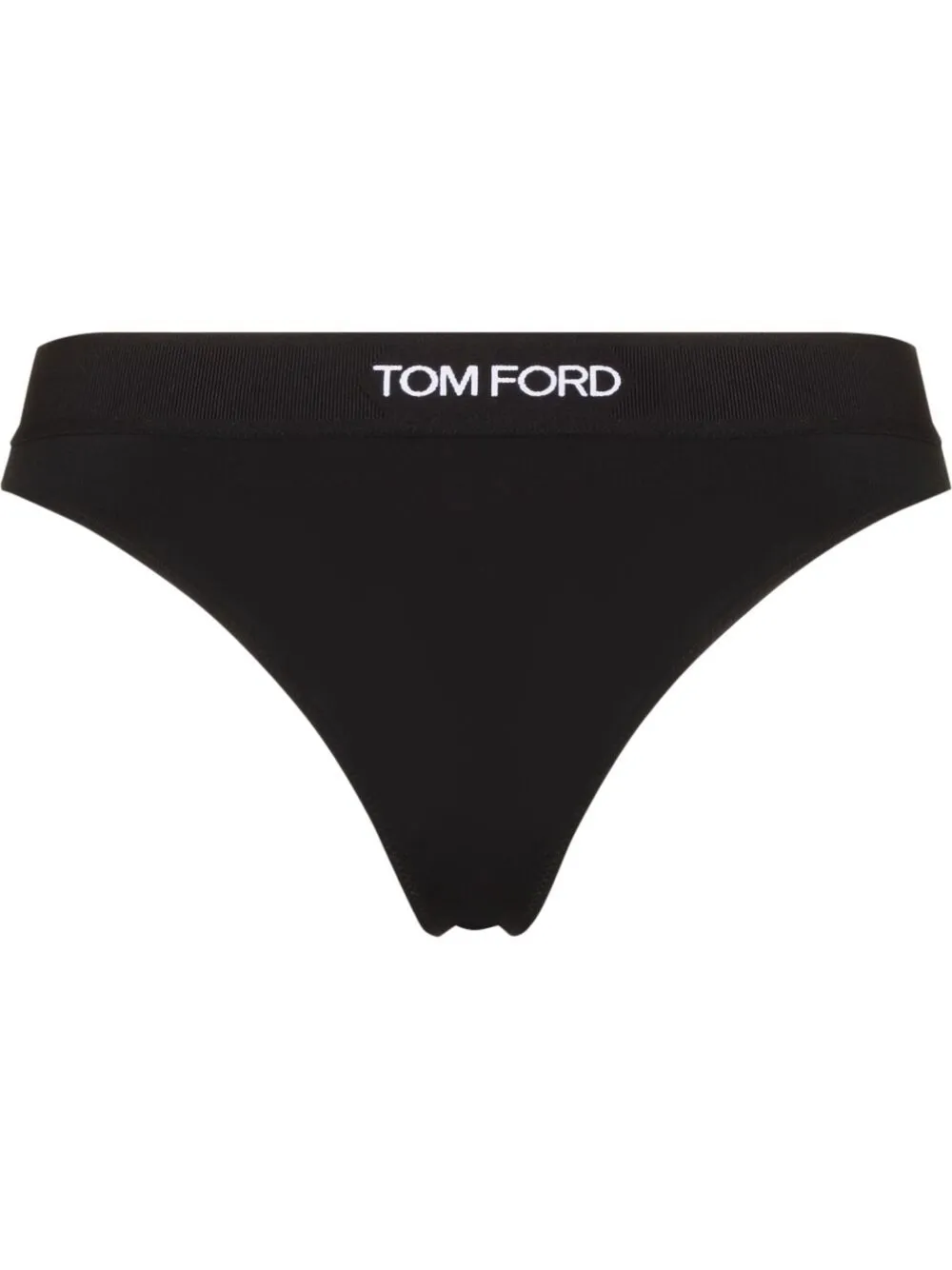 

Трусы-стринги с логотипом TOM FORD, черный