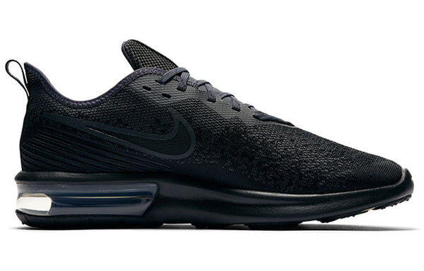 Кроссовки air max sequent 4 Nike, черный — фото 2