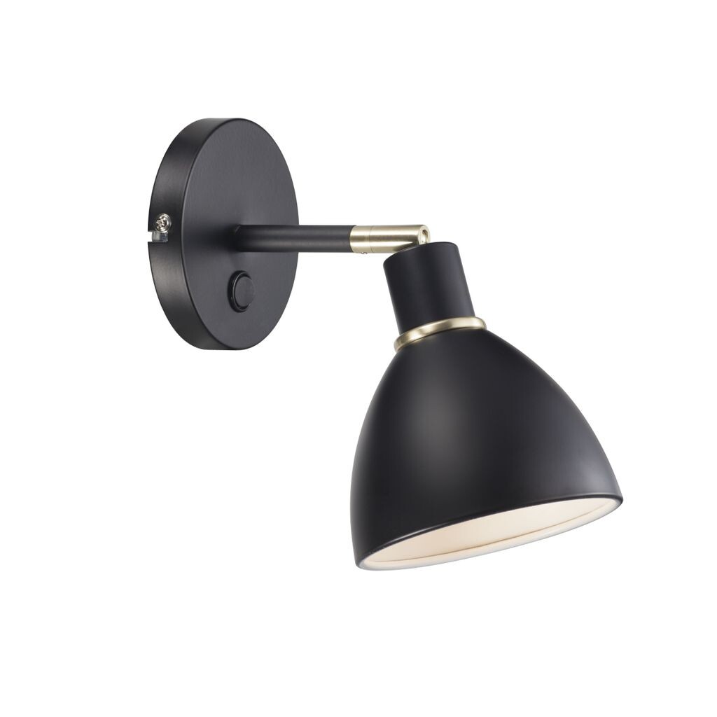 

Настенный светильник Nordlux Ray, черный, IP20, 63191003
