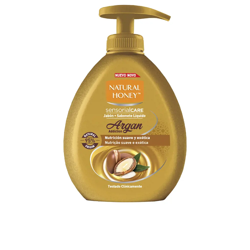 

Мыло Elixir de argan jabón de manos Natural Honey, 300 мл.