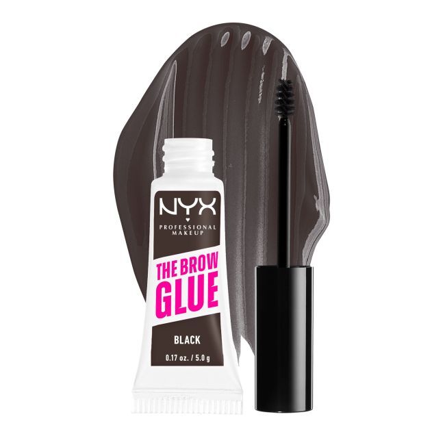 Гель для бровей Brow Glue, придающий форму бровям NYX Professional Makeup, цвет 05 black, 5 гр — фото 3