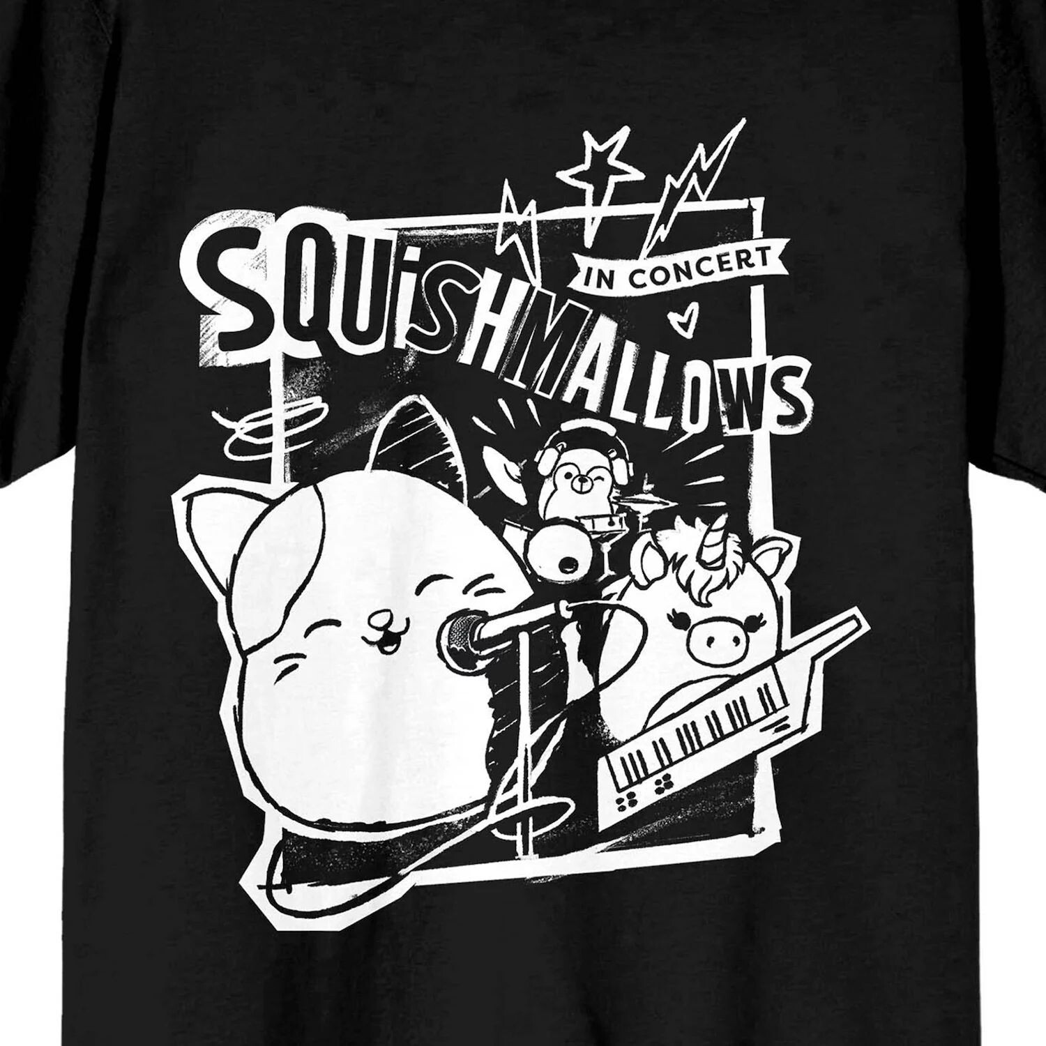 

Мужская футболка Squishmallows Rock Out Licensed Character