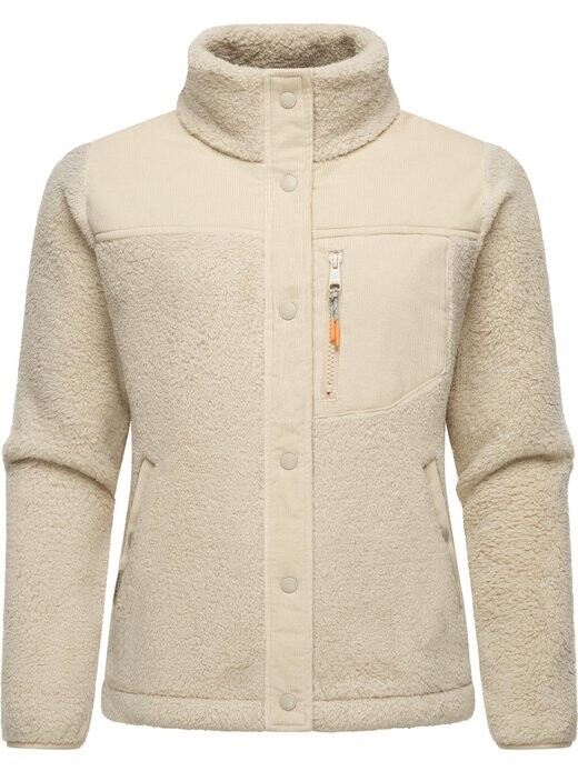

Флисовая куртка appopis block Ragwear, экрю
