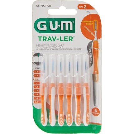 

Cep Interdent Travel 0,9 цилиндра 1412 — упаковка из 6 шт., Gum