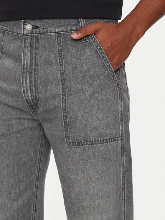 Джинсы loose fit 555 A9234-0000 Levi'S, серый — фото 4