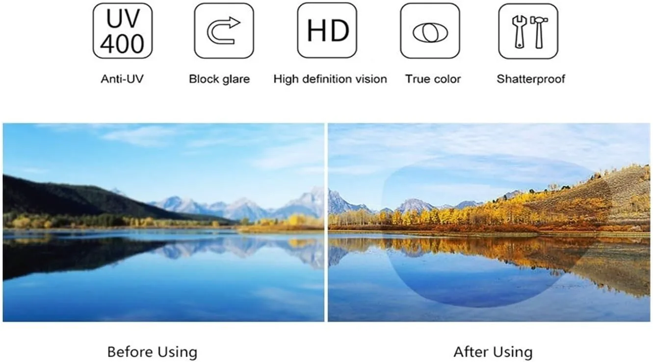 

Солнцезащитные очки с крупной оправой для активного отдыха, подходящие для мужчин и женщин, квадратной формы, для отпуска и поездок на работу Generic, Black