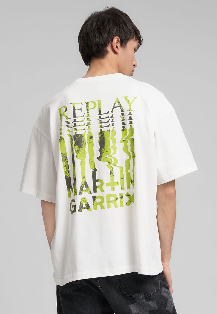 

Футболка Replay REPLAY X MARTIN GARRIX TSHIRT, Off White/Off-White