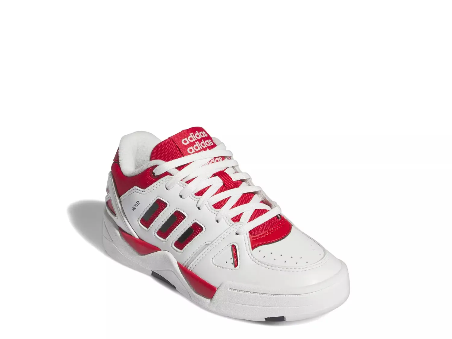 

Кроссовки Midcity Low - детские Adidas, White/Red