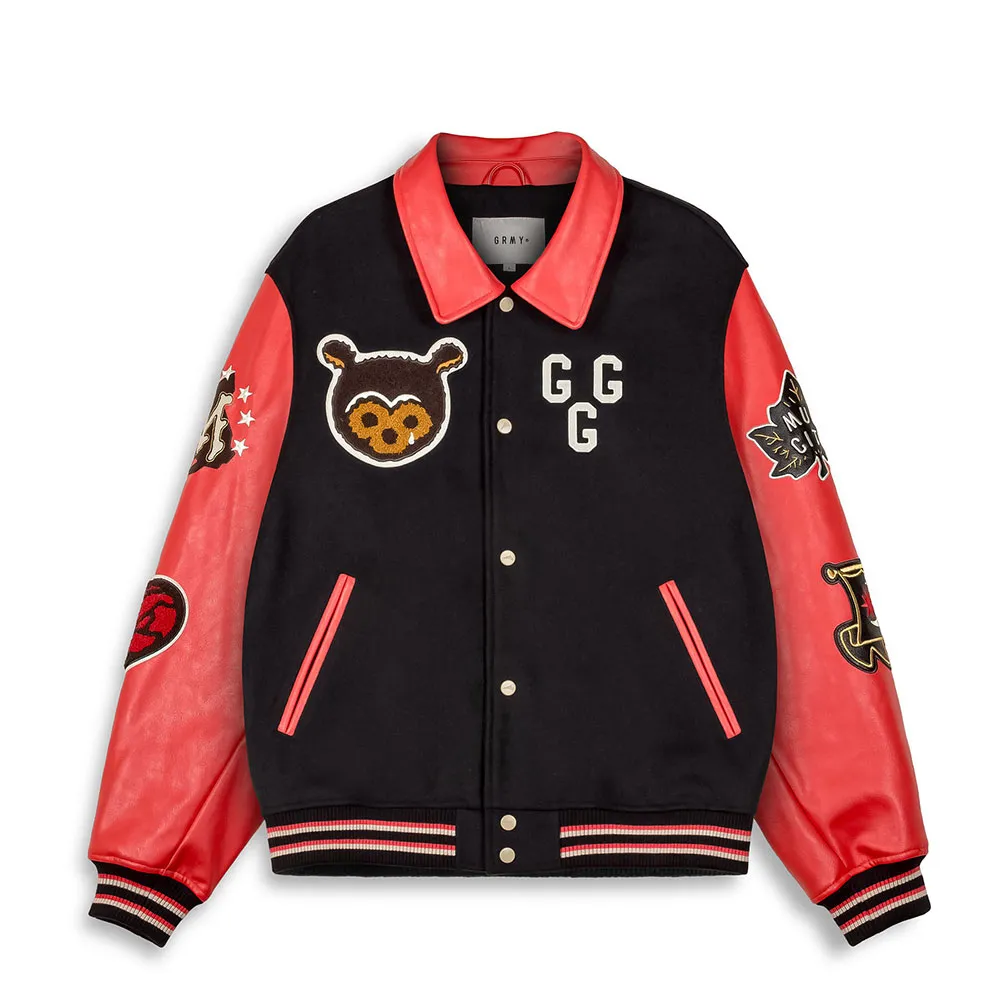 

Куртка Grimey MudВґS The Residence Baseball, черный