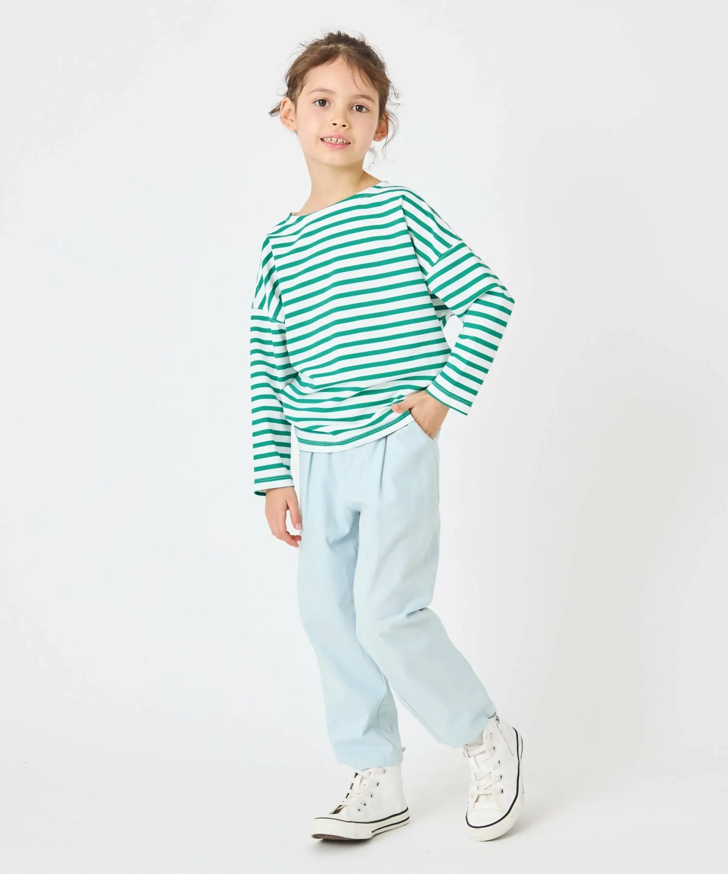 Футболка-рашгард Ever Closet, цвет White Green — фото 4