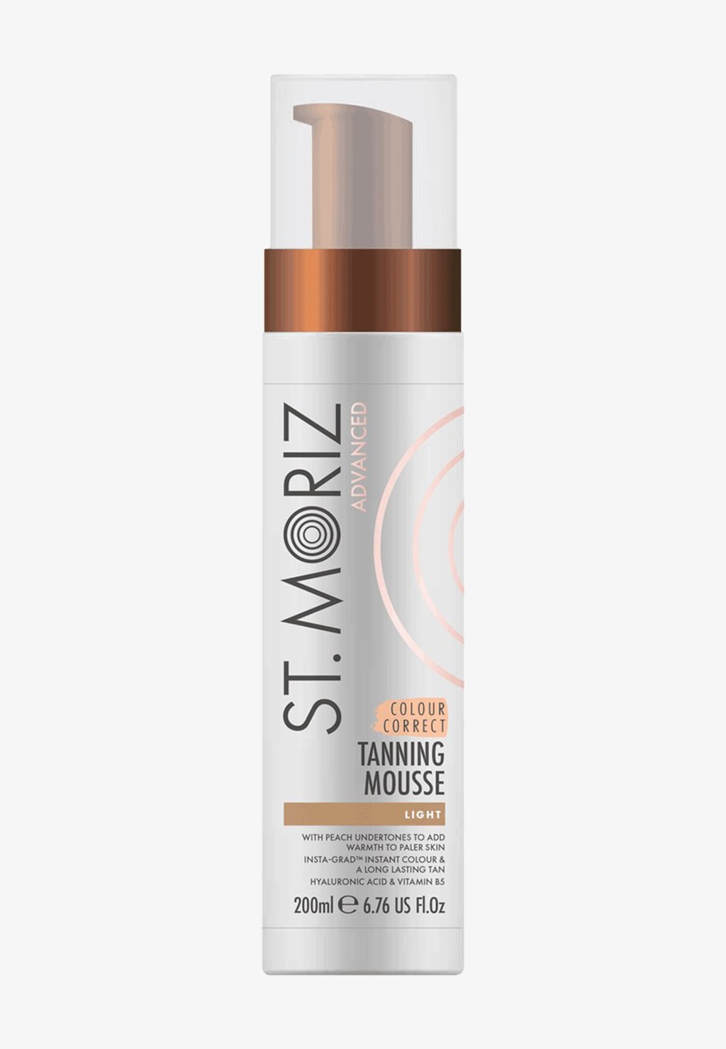 

Автозагар ST. MORIZ ADVANCED SELF-TANNING MOUSSE, цвет light