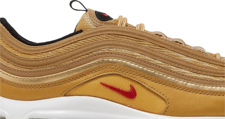 Кроссовки Air Max 97 OG GS 'Metallic Gold' 2023, золотой — фото 2