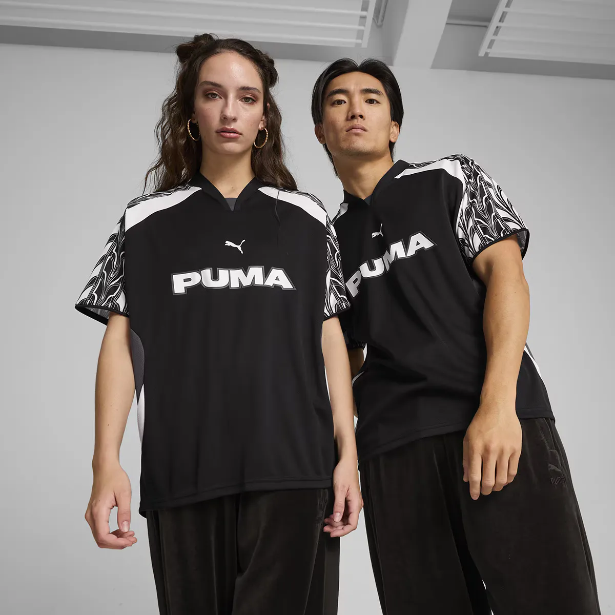 

Мужская футбольная майка Puma футболка, чёрный