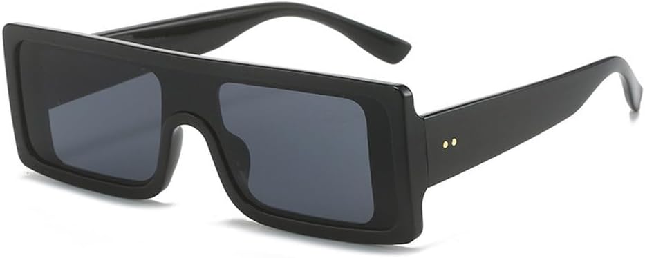 

Модные цельные солнцезащитные очки цвета «Океанские конфеты», женские, с градиентным переходом цвета, защита от УФ-излучения UV400, ретро, ​​мужские, зеленые и желтые HVTVTLA, Black Grey