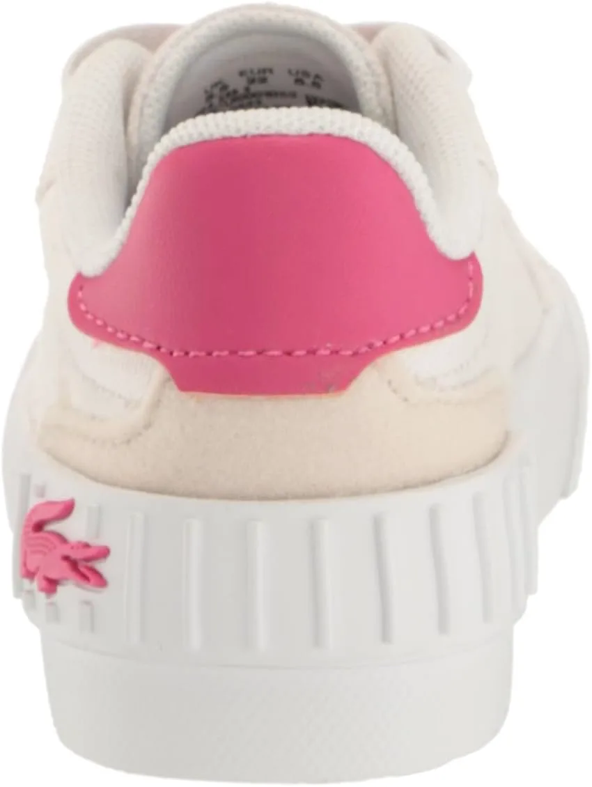 Кроссовки Lacoste Kids L004, белый/черный — фото 3