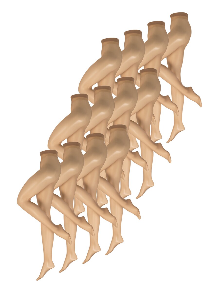 

Тонкие колготки Nur Die Transparent 15 DEN, коричневый