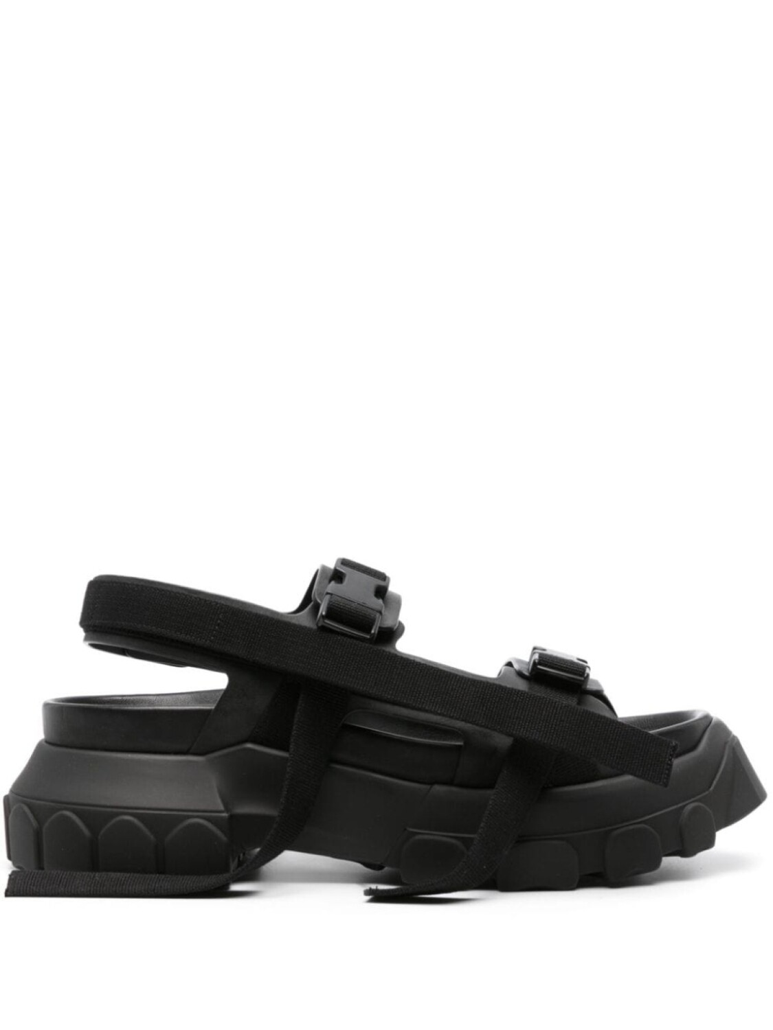 

Rick Owens сандалии Tractor на массивной подошве, черный
