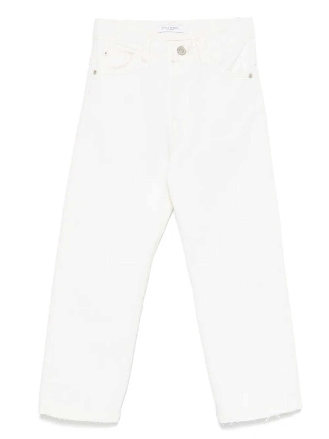 

Paolo Pecora Kids прямые джинсы, белый