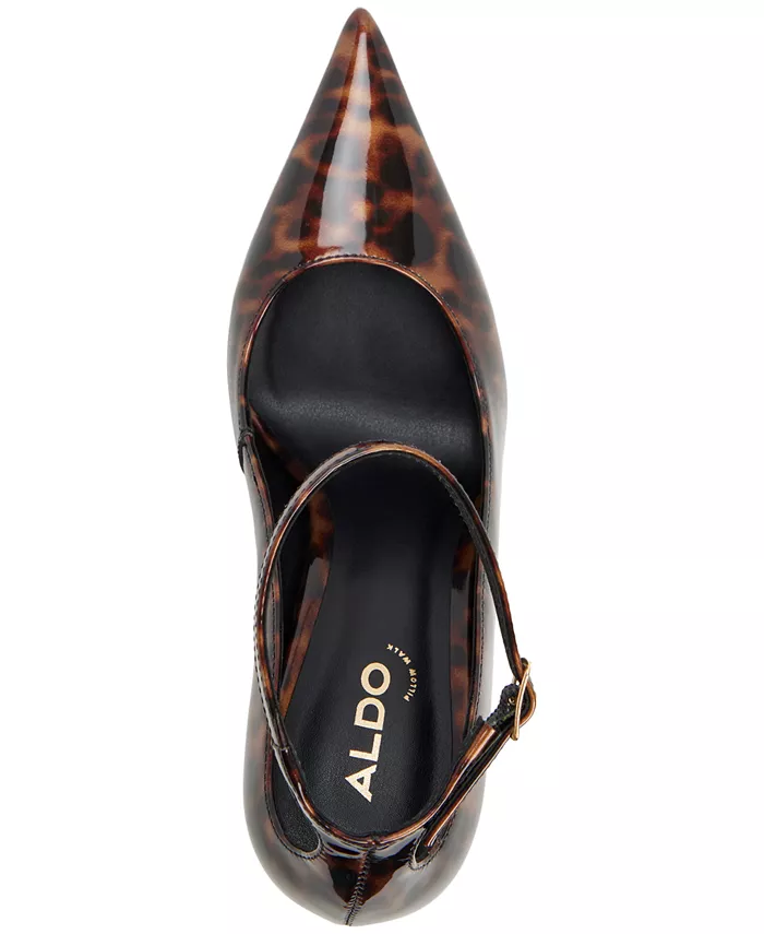 Женские туфли-лодочки Antigua с острым носом Aldo, коричневый — фото 4